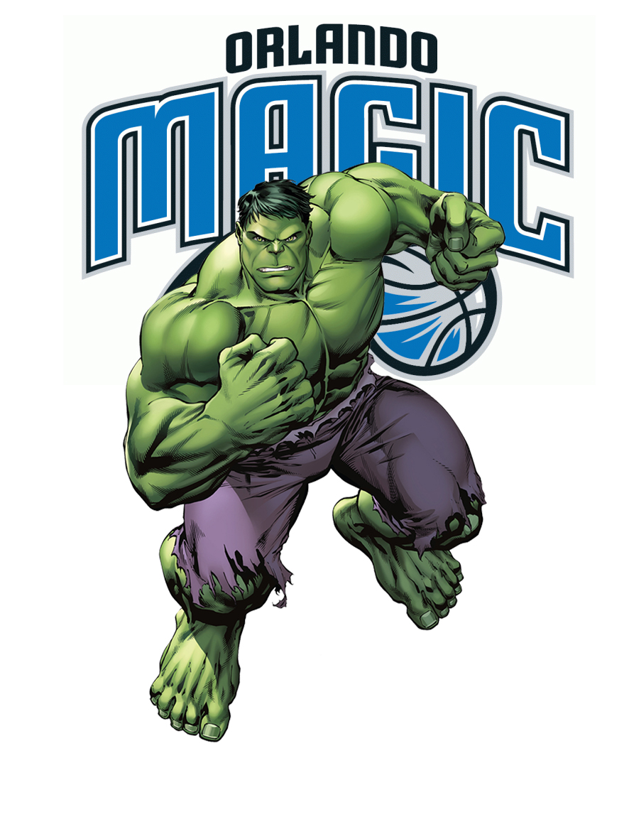 Orlando Magic Hulk Logo vinyl decal